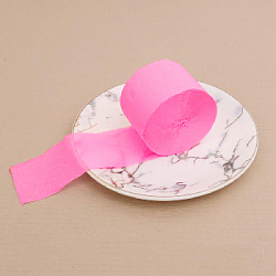 Крепированная лента 4,5 см х 25 м, розовый