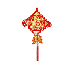 Китайский узел ромб золото рыбки 50х90см, Уют