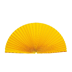 Веер-гармошка 180г/м 60 см, желтый